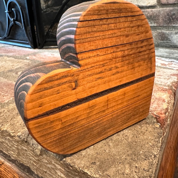 Rustic Wood Heart
