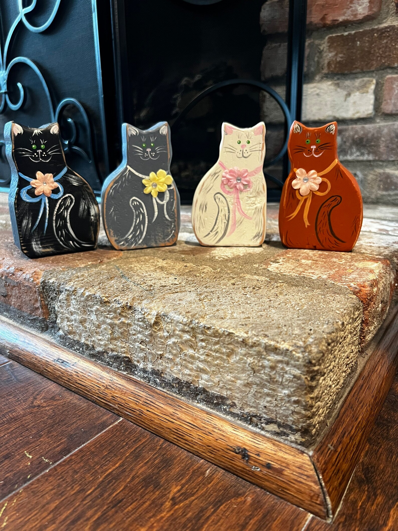 Rustic Upright Cat (1)-extra Small - Etsy