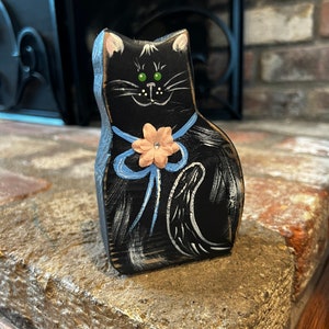 Rustic Upright Cat (1)-extra Small - Etsy
