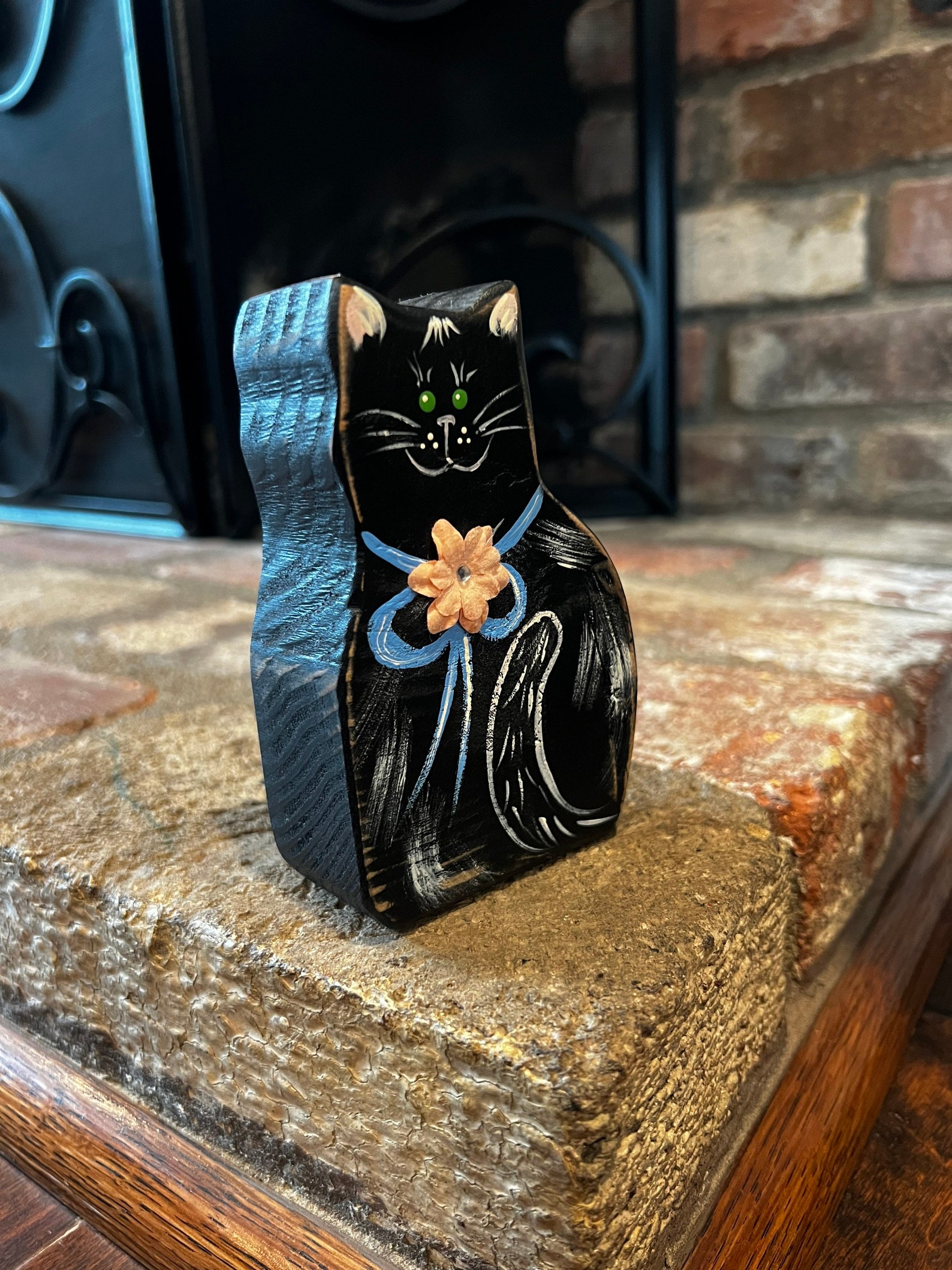 Rustic Upright Cat (1)-extra Small - Etsy