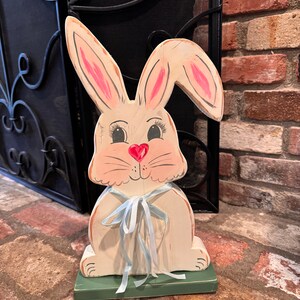 Rustic Floppy Eared Bunny