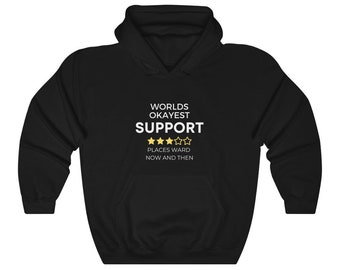 Worlds Okayest Support Shirt. Funny League of Legends Sweatshirt. Fun Arcane Hoodie. Lol player birthday gift. Gaming funny shirt