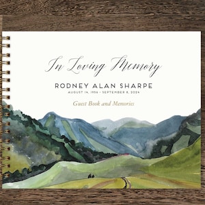 A funeral guest book, also called a funeral memorial book or funeral register book, represents an integral part of any funeral service.