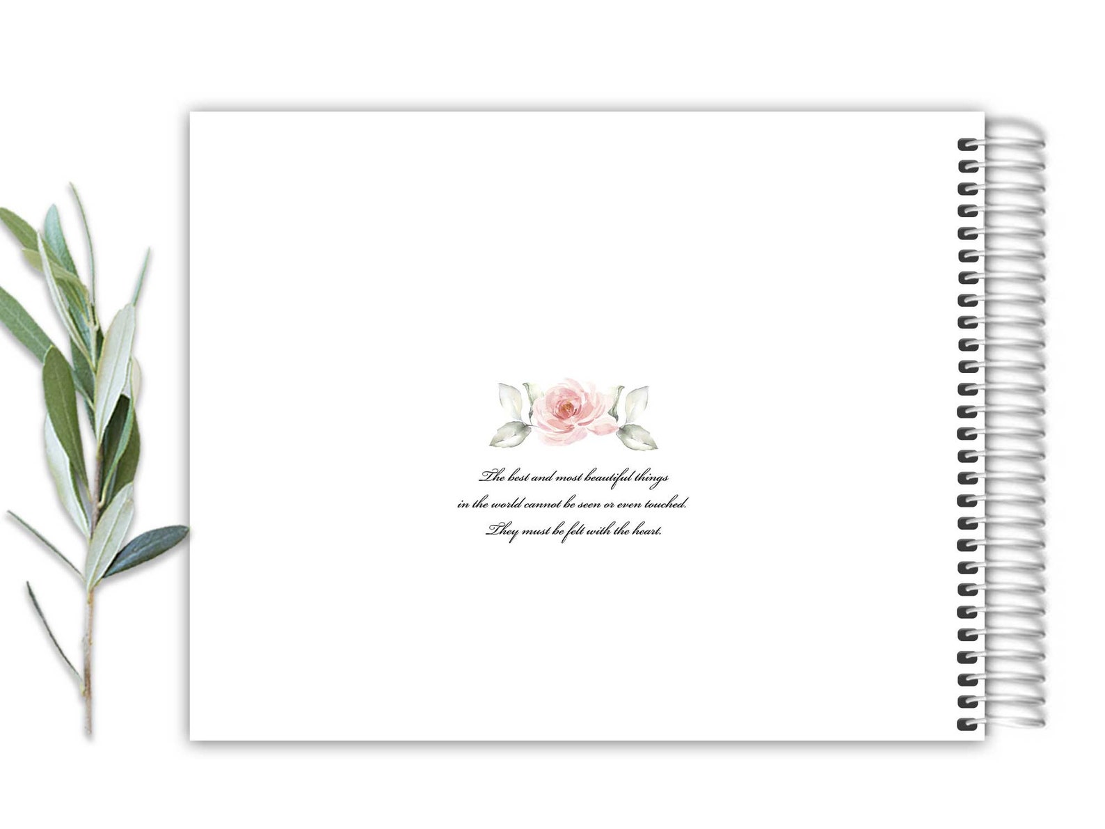 Memorial Service Guest Book A Life Remembered Funeral Guest Etsy
