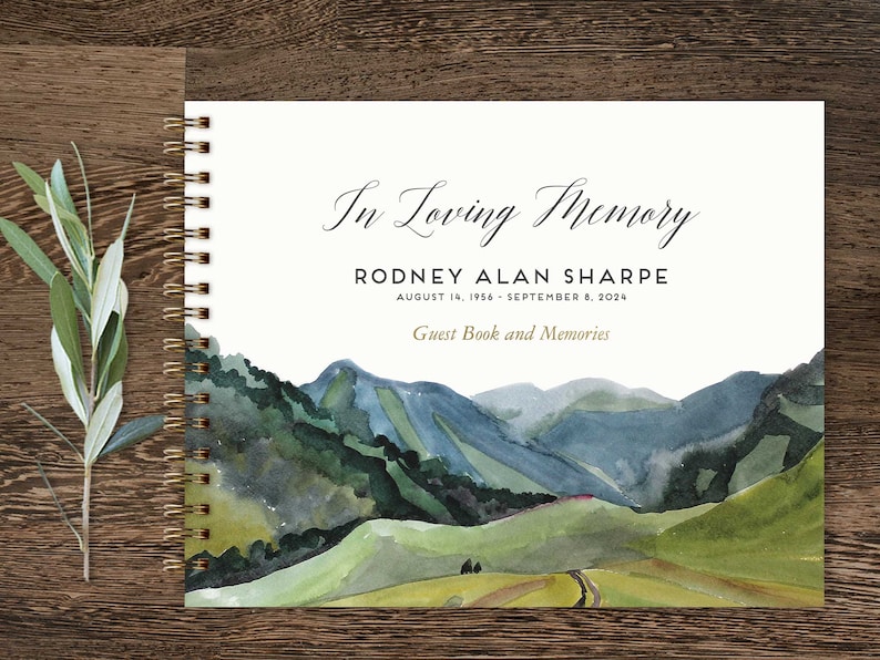 A funeral guest book, also called a funeral memorial book or funeral register book, represents an integral part of any funeral service.
