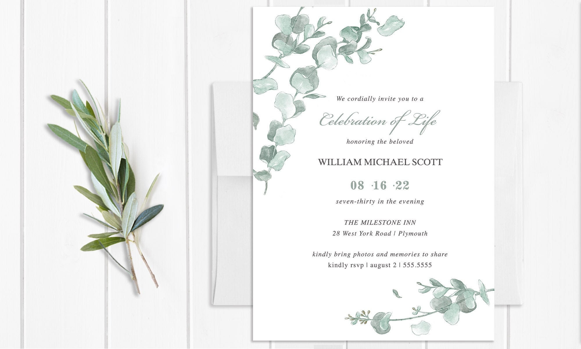 celebration-of-life-invitations-funeral-announcement-memorial-service-invitation-greenery-funeral-template-cards-printed-or-digital-etsy