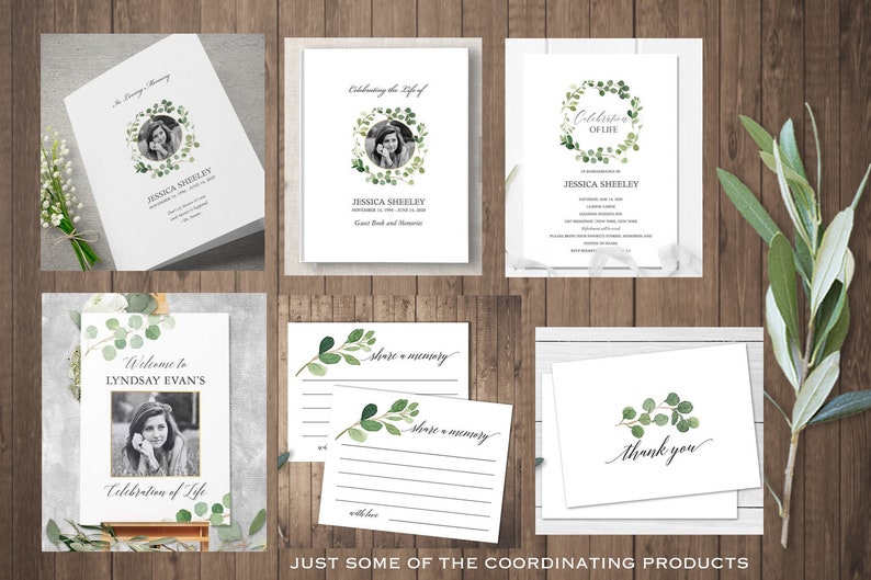 Funeral Guest Book, A Life Remembered Memorial Service Guest Books