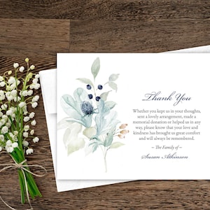 Sympathy Acknowledgement Cards Funeral Thank You Bereavement Notes Sympathy Acknowledgement Cards Funeral Thank You Bereavement Notes