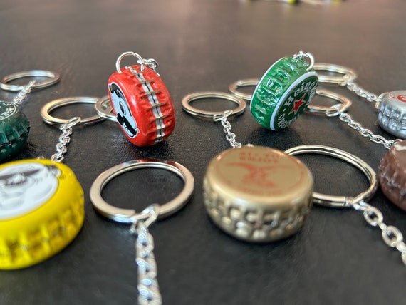 Indian Chief Car Keychain Ring Beer Soda Cap Bottle Top Opener Keyring Key Chain Indian Chief Car Keychain Ring Beer Soda Cap Bottle Top Opener Keyring Key Chain