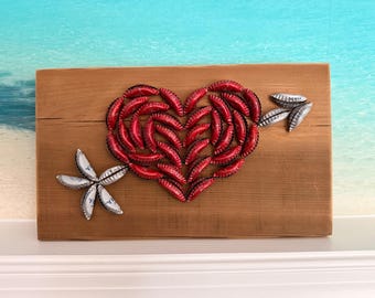 Heart To Heart PR サイン タイトルカップ 優勝盾 Bottle Cap Heart - Etsy