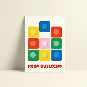 Carte de vœux motivante | Appréciation | Anniversaire | Carte de vœux minimaliste et illustrée (A6) | Carte de vœux jouet