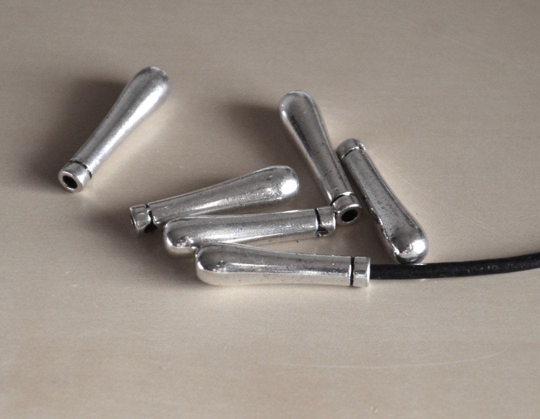 A Set of 20g 5 Pieces Terminal Beads,zamak Terminal Beads, Alloy ...