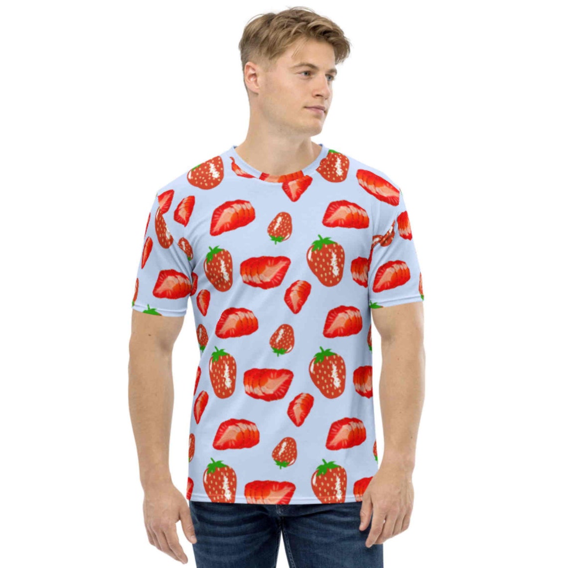 Strawberry Strawberry. Men's T-shirt - Etsy