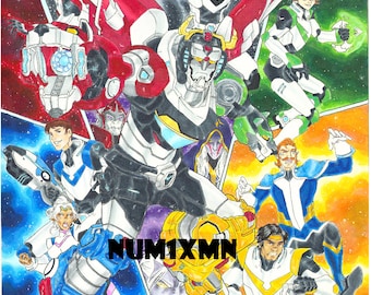 Voltron - El legendario defensor (póster)