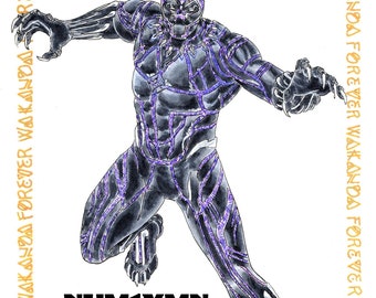 Impresión MCU Black Panther