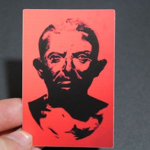 Hombre rojo Pegatina