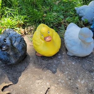 Porch Statue, Duck Statue, Concrete Duck