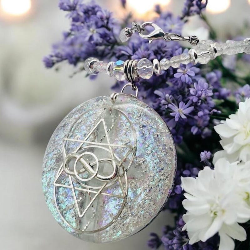 Sacred Geometry Pendant - Etsy Australia