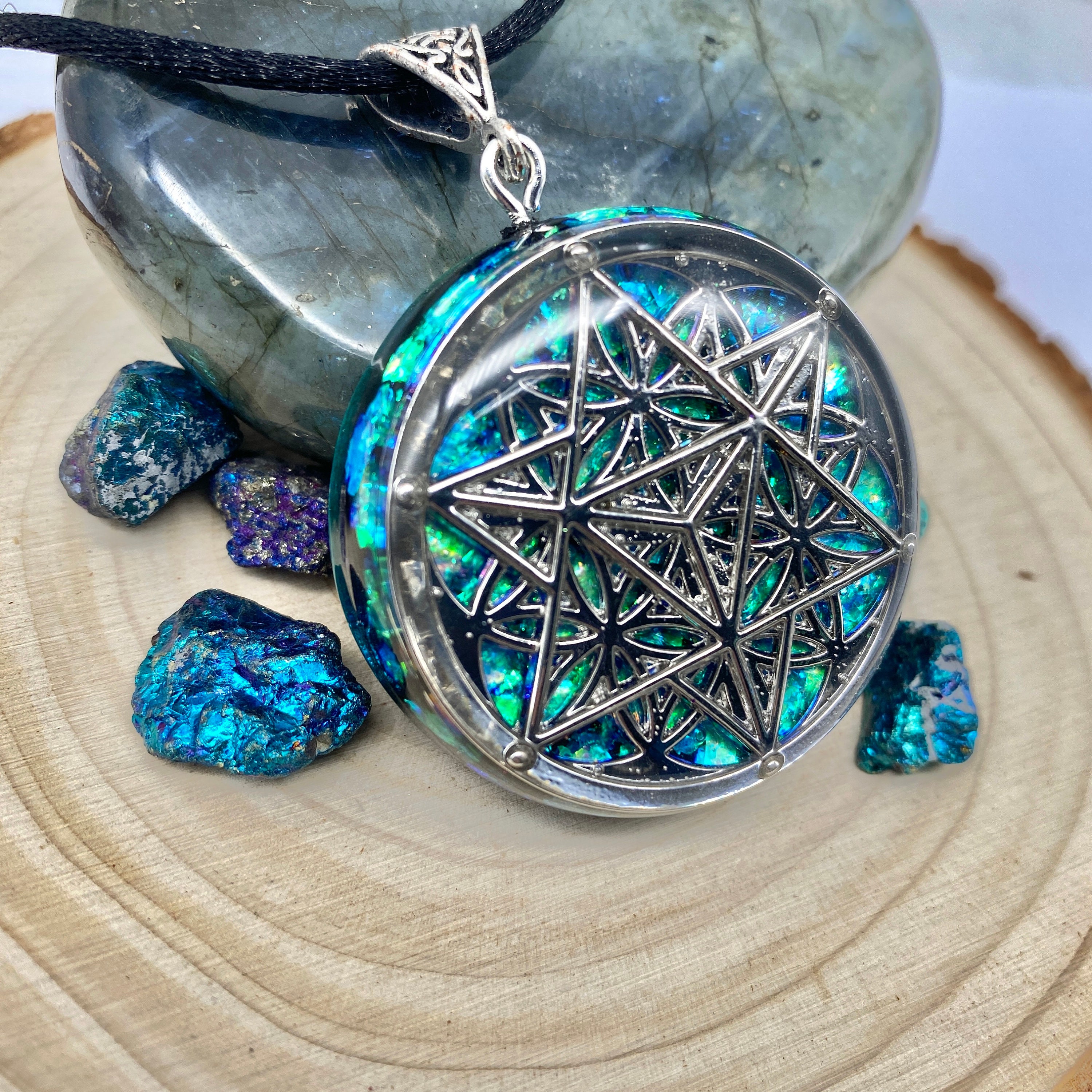 Authentic cheap orgonite necklace