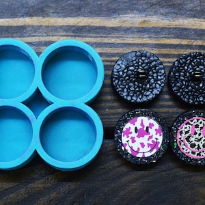Multi Circle Vent Clip Freshie Mold