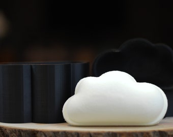 ふわふわ雲バスボム型