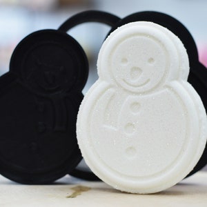 Snowman Bath Bomb Mold