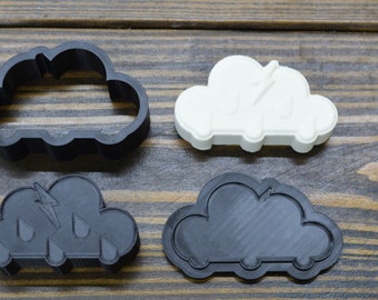 Storm Cloud Bath Bomb Mold