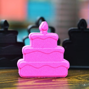 Birthday Cake Bath Bomb Mold