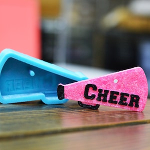 Cheer Megaphone Freshie Mold
