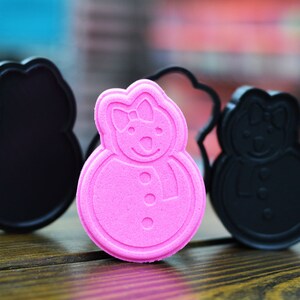 Snowgirl Bath Bomb Mold