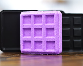 Square Waffle Bath Bomb Mold