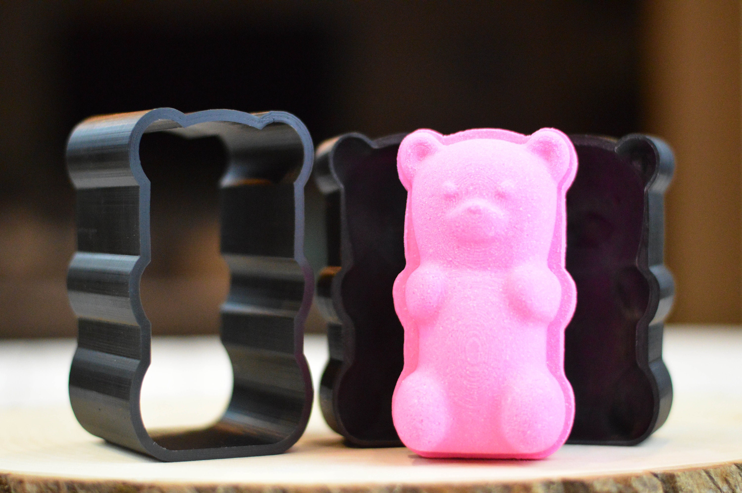 Homemade silicone gummy bear molds China wholesale - HB Silicone