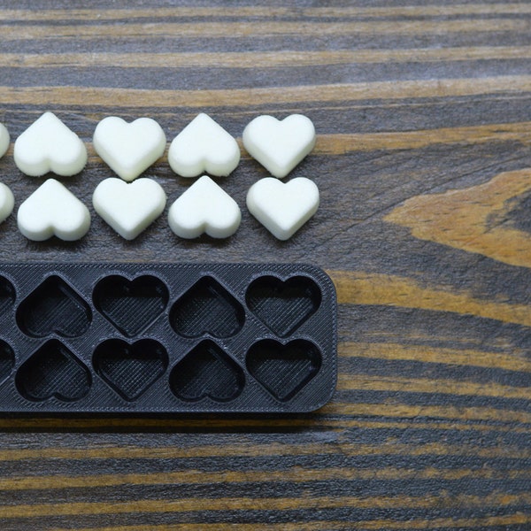 Hybrid Tiny Confetti Hearts Bath Bomb Mold