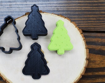 Flat Christmas Tree Bath Bomb Mold