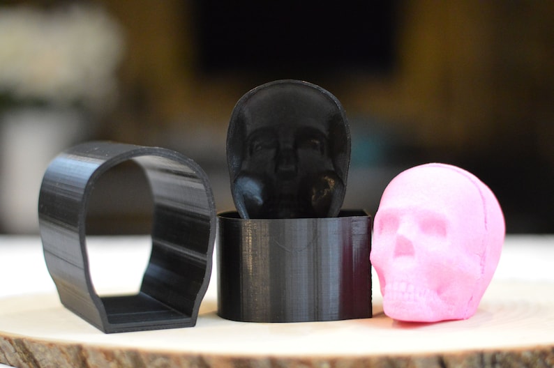 Skull Halloween Bath Bomb Mold Etsy