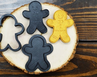 Gingerbread Man Bath Bomb Mold
