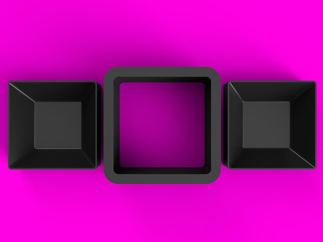 Square Gemstone Bomb Mold STL Download - Etsy