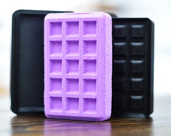 Rectangle Waffle Bath Bomb Mold