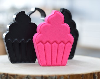 Flat Cupcake Bath Bomb Mold