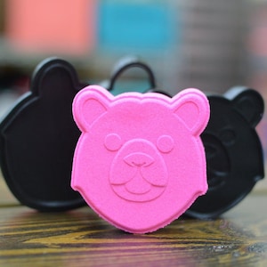 Bear Face Bath Bomb Mold