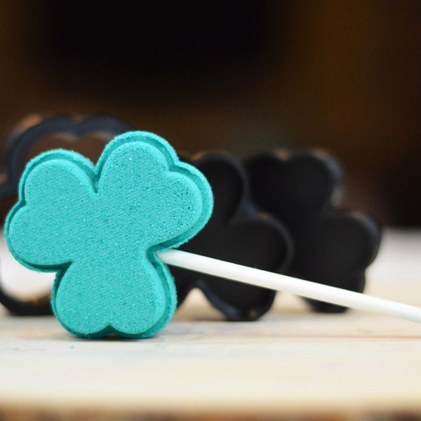 Shamrock Lollipop Bath Bomb Mold