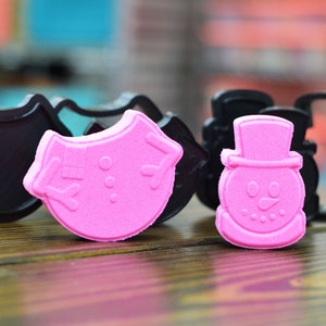 Snowman Bath Bomb Mold