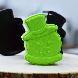 Snowman Head Bath Bomb Mold