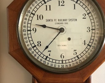 Seth Thomas Railway Clock
