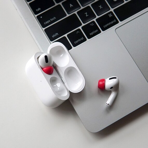 Auricolari memory foam per Apple AirPods Pro NEON RED | Etsy