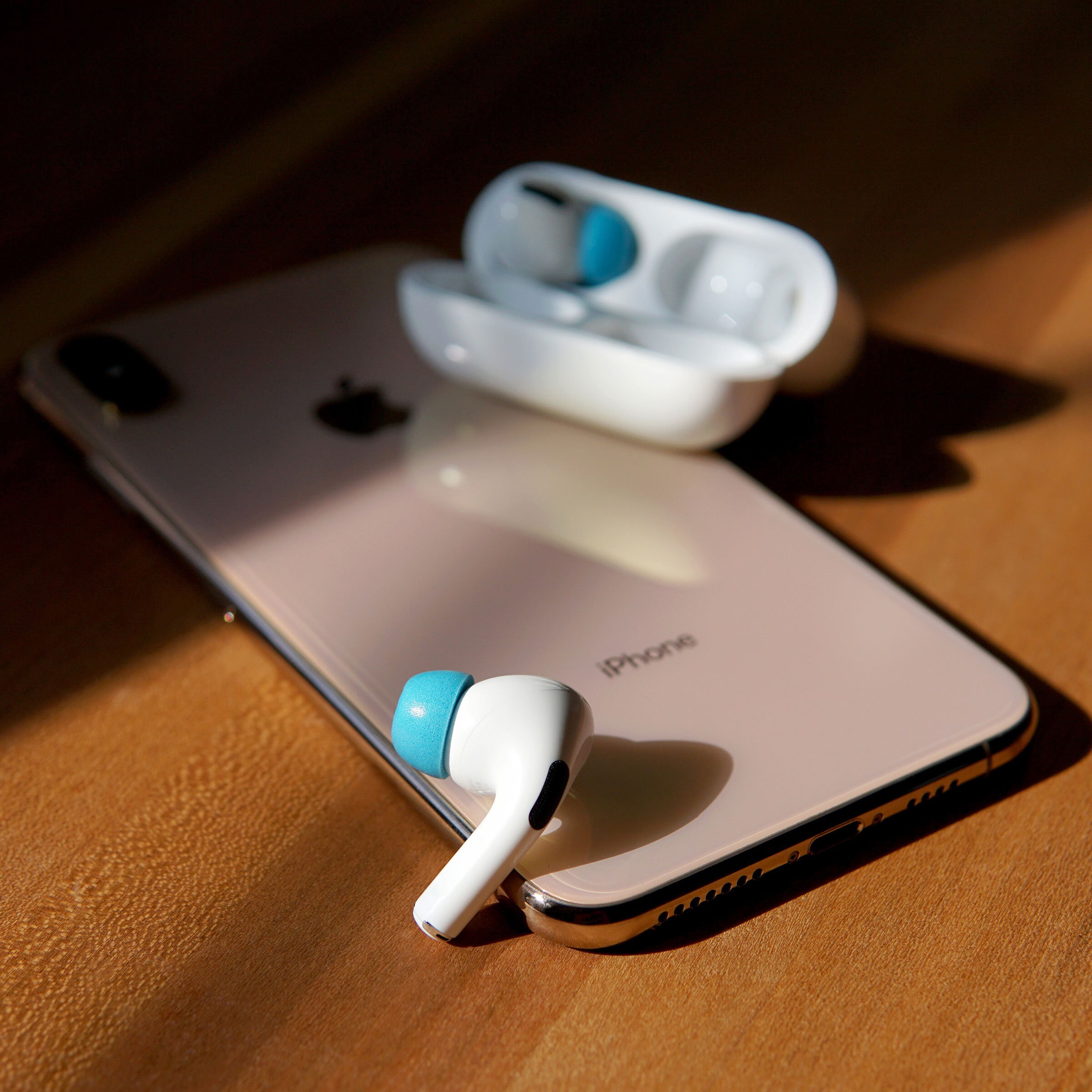 Memory Foam Ear Tips for Apple Airpods Pro BLUE | Etsy Australia