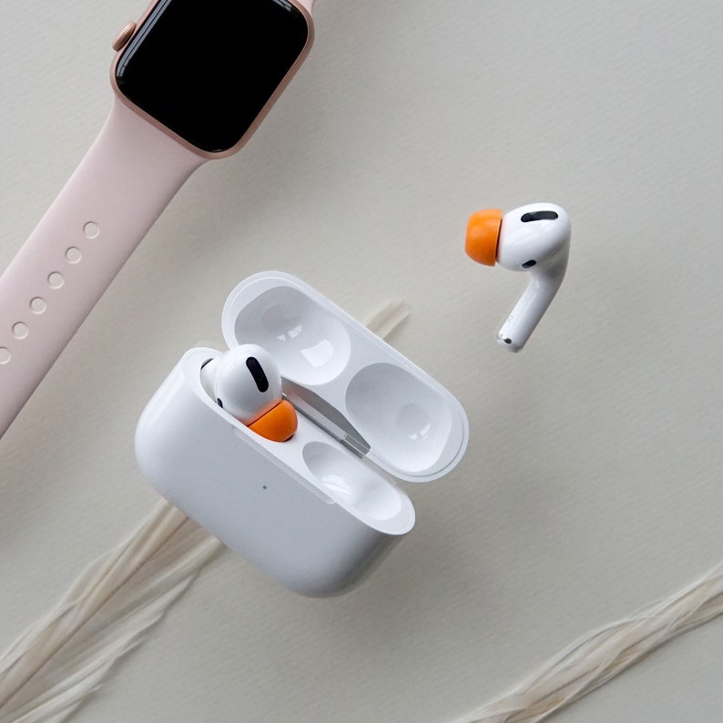 Memory Foam Ear Tips for Ranking TOP16 AirPods Pro ORANGE Apple