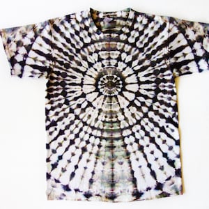 MENS - Tie Dyed Shirt - Ice Dyed Shirt - LARGE