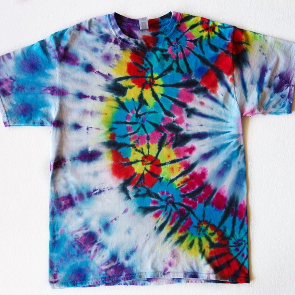 XLARGE Tie Dyed Shirt - Liquid Dyed Shirt- Tie Dyed Shirt - XLARGE