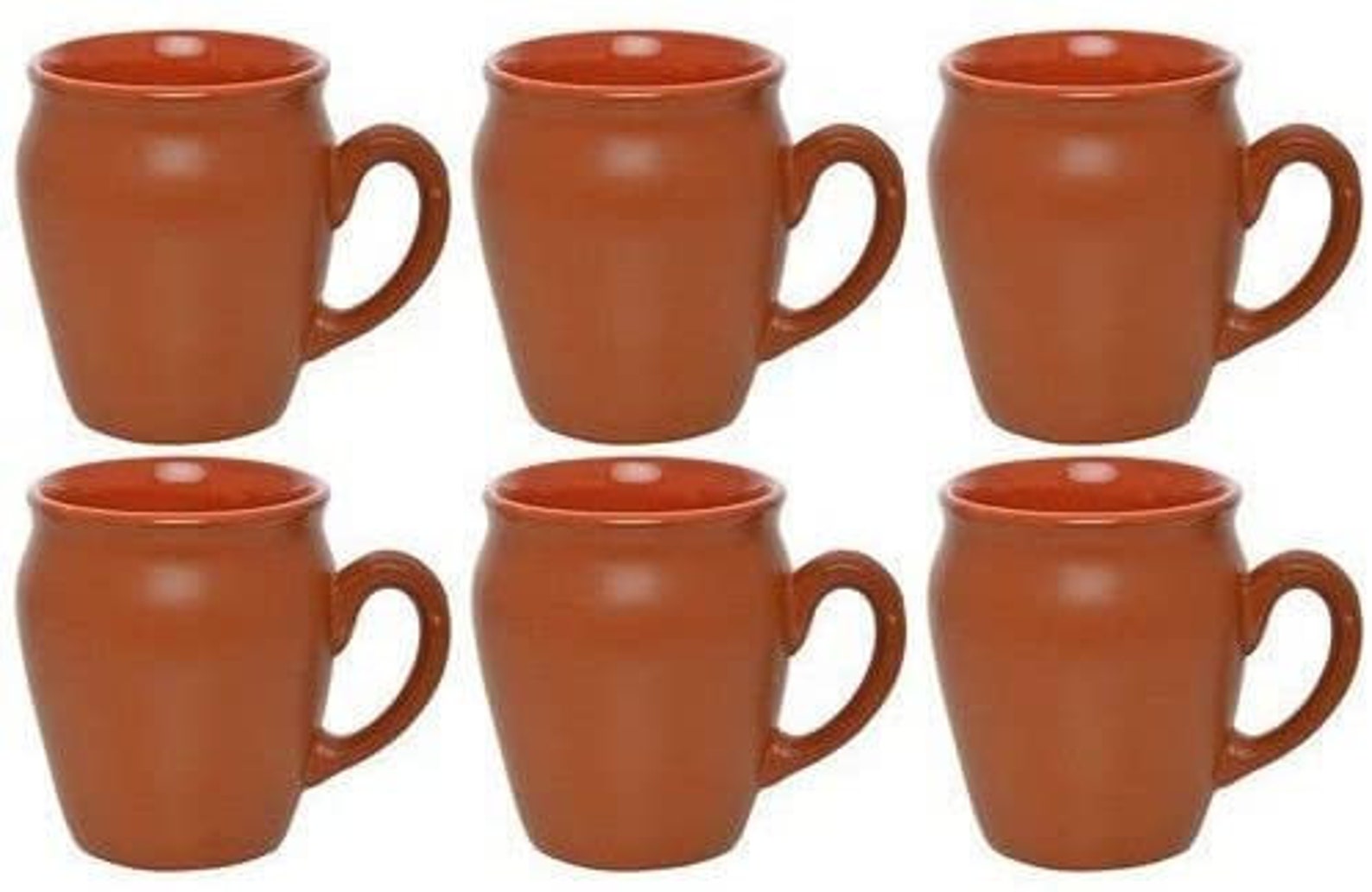 Kulhar Kulhad Cups Traditional Indian Chai Tea Cup Set of 6 Etsy